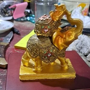 Vintage 14jgp Elephant Sculputure